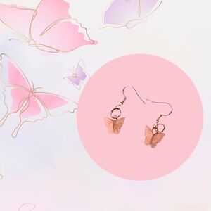 Butterflies earrings